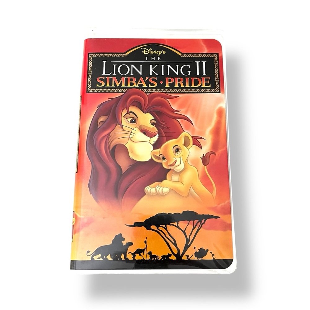 Lion King 2 'Simba's Pride' Vintage VHS Disney's Animated Sequel Movie LNWOT
